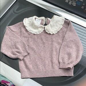 Zara baby girl sweater🤍